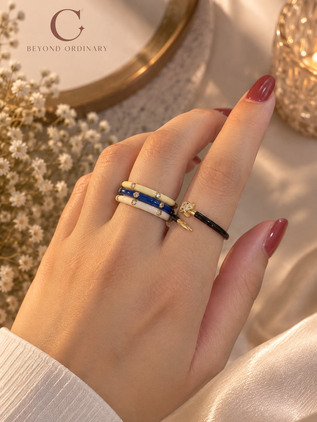 Midnight Noir Ring